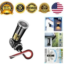 Dusk to Dawn Day Night Photocell Sensor 1 Pack Water Resistant Outdoor Lights
