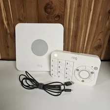 Ring Home Base Station 4HB1U90EN0 + Keypad 4AK1S70EN0 Alarm System Untested