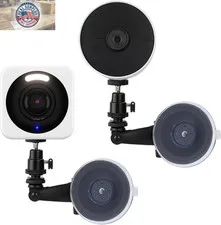 2 Pack Window Mount Compatible with Wyze Cam V4/V3,Google Nest Cam Battery | Cam