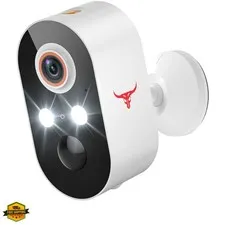 1080P Wireless Security Camera Outdoor, Battery Powered, 2.4G WiFi, Motion De...