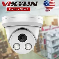 VIKYLIN CCTV POE Full Color MIC ONVIF 8MP 4K Security IP Camera Motion Detection