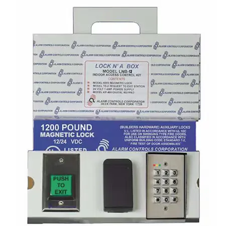 Alarm Controls Lnb-12 Access Control System Kit, Push Button