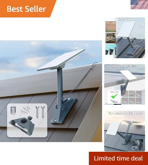 Starlink Mini Roof Mount Adjustable Starink Mini Home Mount Heavy Duty Pole M...