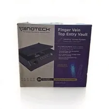 VenoTech Biometric Top Entry Vault Safe Finger Vein Recognition Matte Black