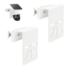 2 Pack Gutter Mount Bracket Compatible with Eufy SoloCam S340 E30 E42 S330