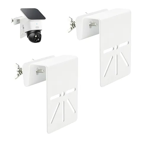 2 Pack Gutter Mount Bracket Compatible with Eufy SoloCam S340 E30 E42 S330
