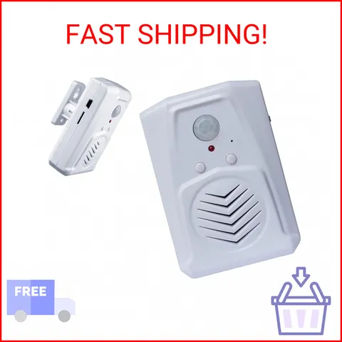 PIR Motion Sensor Activated Sound Player Speaker with USB Cable, Download Your o
