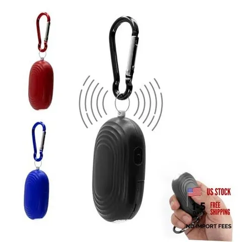 Personal Safety Alarm for Women, Loud 120DB Alarm with Dual LED Black