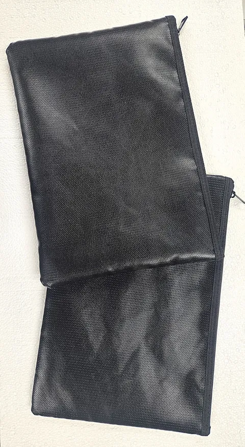 Fire Proof Bags - two  Fireproof Document Pouches for safes 2000℉