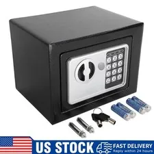 Digital Electronic Safe Box Keypad Lock Security Home Office Cash Jewelry Gun US