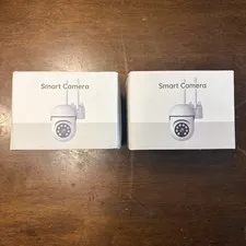 2x Jooan Smart Camera HD WIFI Night Vision 2-way Audio 360