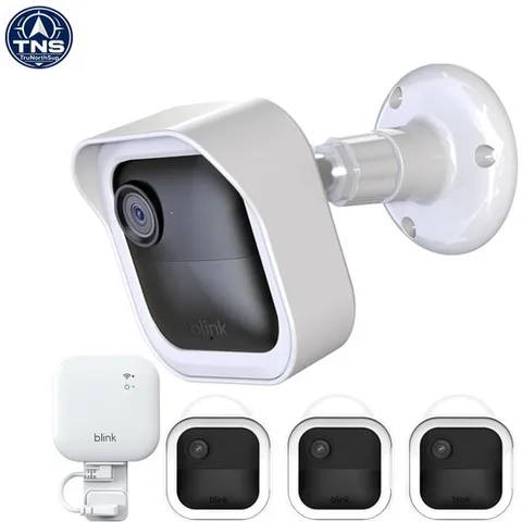 Durable 3 Pack Protective Cover for Blink Outdoor Cameras with Adjustable Mount