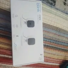 Blink Mini Indoor Plug-In HD Wi-Fi Camera 2-Pack White, Alexa, 2-Way Audio