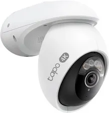 Tapo 4K 8MP Wired Pan/Tilt Outdoor Security Camera, Free Person/Vehicle Detect &