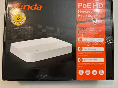 Tenda N6P PoE Network Video Recorder 8 Channel PoE NVR