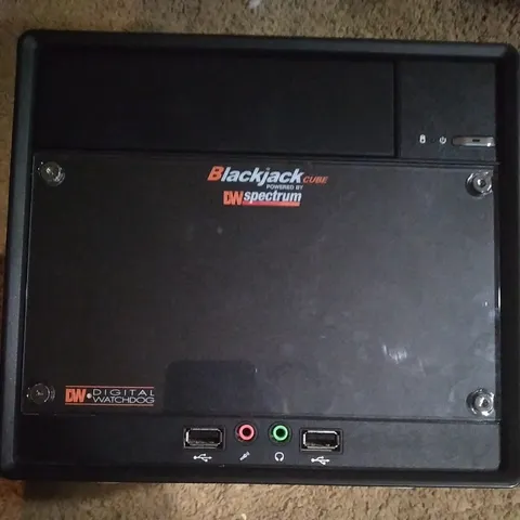 Digital Watchdog DW-BJCUBE Blackjack Cube NVR with  9TB HDD, Win10