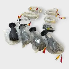 QSEE *NEW* 4-Camera COMPLETE Add-On Pack QM6006B - Inc 2x 60' & 2x 100' Cable +