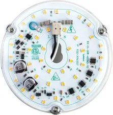 Ledytech 4 inch LED Retrofit Light Kit for Ceiling Fan Warm White 3000K 