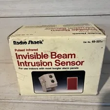 RADIO SHACK 49-551A INVISIBLE BEAM INTRUSION SENSOR for BURGLAR ALARM