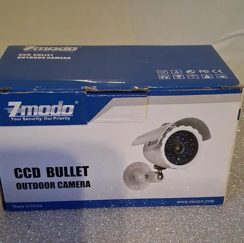 Zmodo Bullet CCTV Outdoor IR Night Vision Camera ZMD-CNR-BBS23NM Beige