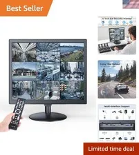 17-Inch Security Monitor: 1280x1024 HD, 75Hz for Crisp, Real-Time Surveillance