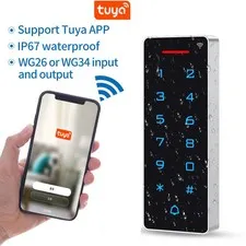 WIFI Tuya Smart App Door Access Control RFID 125Khz Backlight Card Reader Input