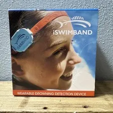iSwimband Personal Aquatic Safety Device Drowning Detection Bluetooth Apple NEW