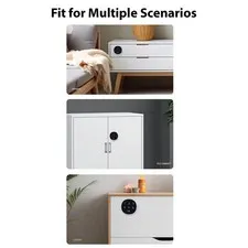 Digital Cabinet Lock With Combination Zinc Alloy Drawer Safe Smart Security XWZC