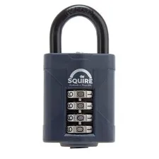Henry Squire CP50 Recodable Combination Padlock Open Shackle