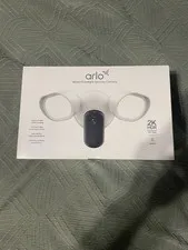 Arlo Wired Floodlight Camera Home Security Camera with 2K Video & HDR NEW IN BOX
