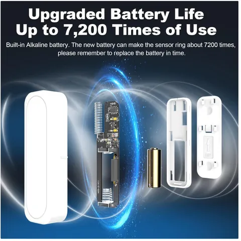 Home & Business Door Open Sensor | 600ft Range, 58 Tones