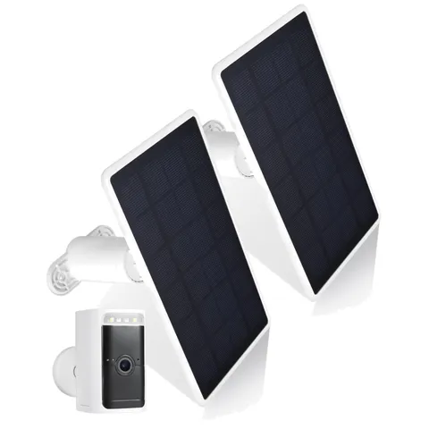 Quick Charge Solar Panel for Wyze Cam - 2 Pack