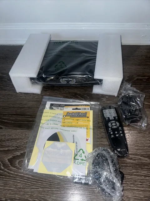 Night Owl 4 Channel 720p HD Video Security DVR AHD7-DVR8-2TB New 8 Cameras