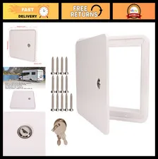 Electric Power Cord Access Door Hatch Cover for RV Boat Trailer Motorhome