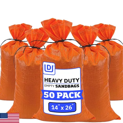 Durasack Heavy Duty Sand Bags Tie Strings Empty Woven Polypropylene Sand-Bags