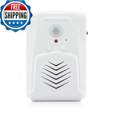 Waytronic Infrared Motion Sensor Activated Sound Speaker Built Microphone