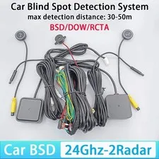 24Ghz Millimeter Wave Radar BSD Blind Spot Detection System Safety Driving Monit