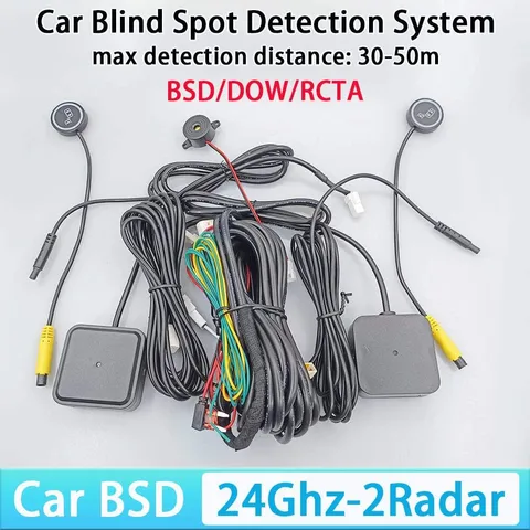 24Ghz Millimeter Wave Radar BSD Blind Spot Detection System Safety Driving Monit