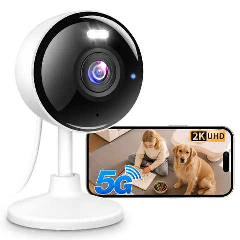 2K Cameras for Home Security, 5G & 2.4G WiFi Security Camera Indoor Outdoor f...