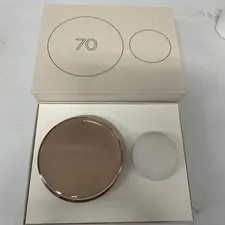 Google Nest Learning Thermostat 4th Gen Polished Gold - COMPLETE SET