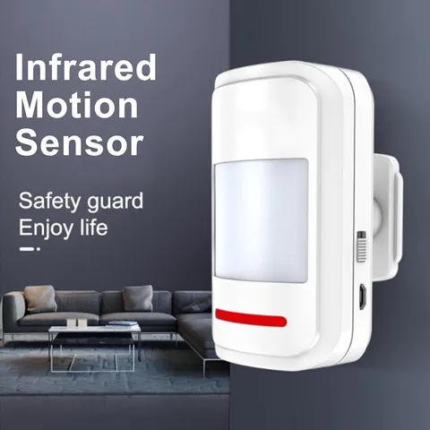 Loud-Alert Portable Wireless Durable High-Sensitive Infrared Motion Sensor Alarm