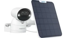 Reolink 4K  Solar Security Cameras Wireless Outdoor/Indoor, Argus Track + 6W...