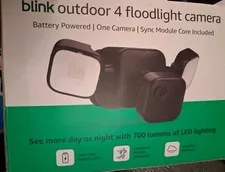 Blink Outdoor 4 Floodlight Camera B0DV4VRMND Wireless 1080p HD 
