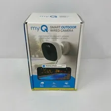 Chamberlain myQ Smart Outdoor Wired Camera - White 1080p