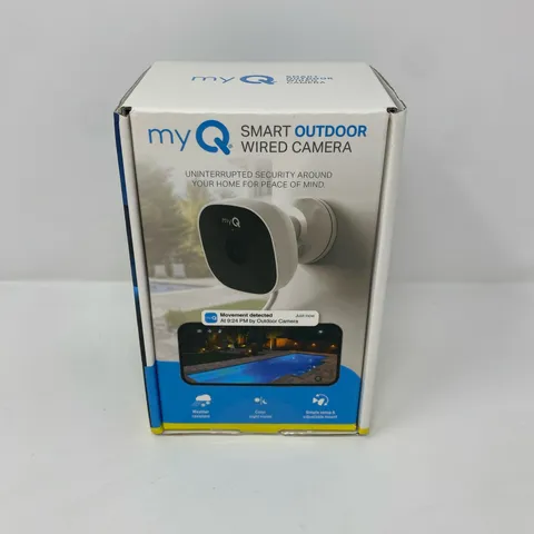Chamberlain myQ Smart Outdoor Wired Camera - White 1080p