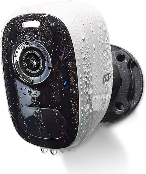 Wireless Outdoor Security Camera: Magnetic Mount, Battery-Powered, 2K Color Nigh