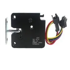 Express Cabinet Door Electronic Lock Electromagnetic 12V Four Wire With Feedback