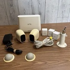 NetGear Arlo Pro VMB4000 Wireless Security Base Station w/ 2 SECURITY CAMERA'S