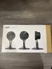 Google Nest NC1104US Indoor Security Camera - 3 Pack