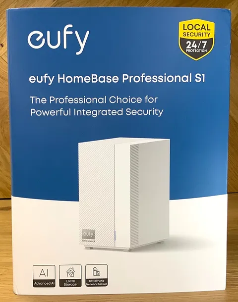 Eufy HomeBase Professional S1 Security Hub 4G LTE 96Wh Battery Backup Open Box